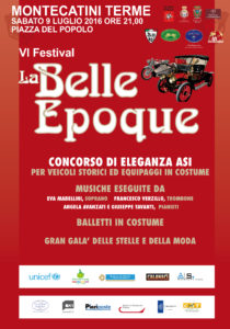Manifesto La Belle Epoque 2016