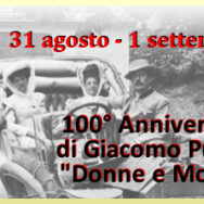 100. Anniversario di Giacomo Puccini – Donne e Motori